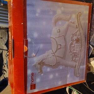 Vintage in original box Musical Rocking Horse Collectors item.